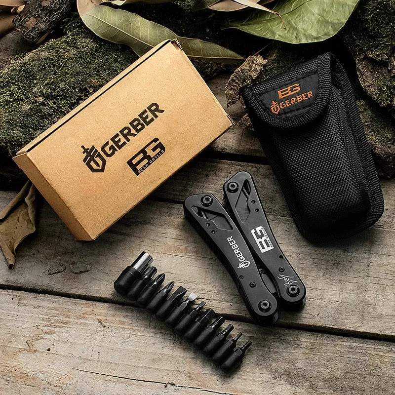 11 in 1 Multifunctional Tool Portable Stainless Steel Folding Knife Pliers Outdoor Survival Tool