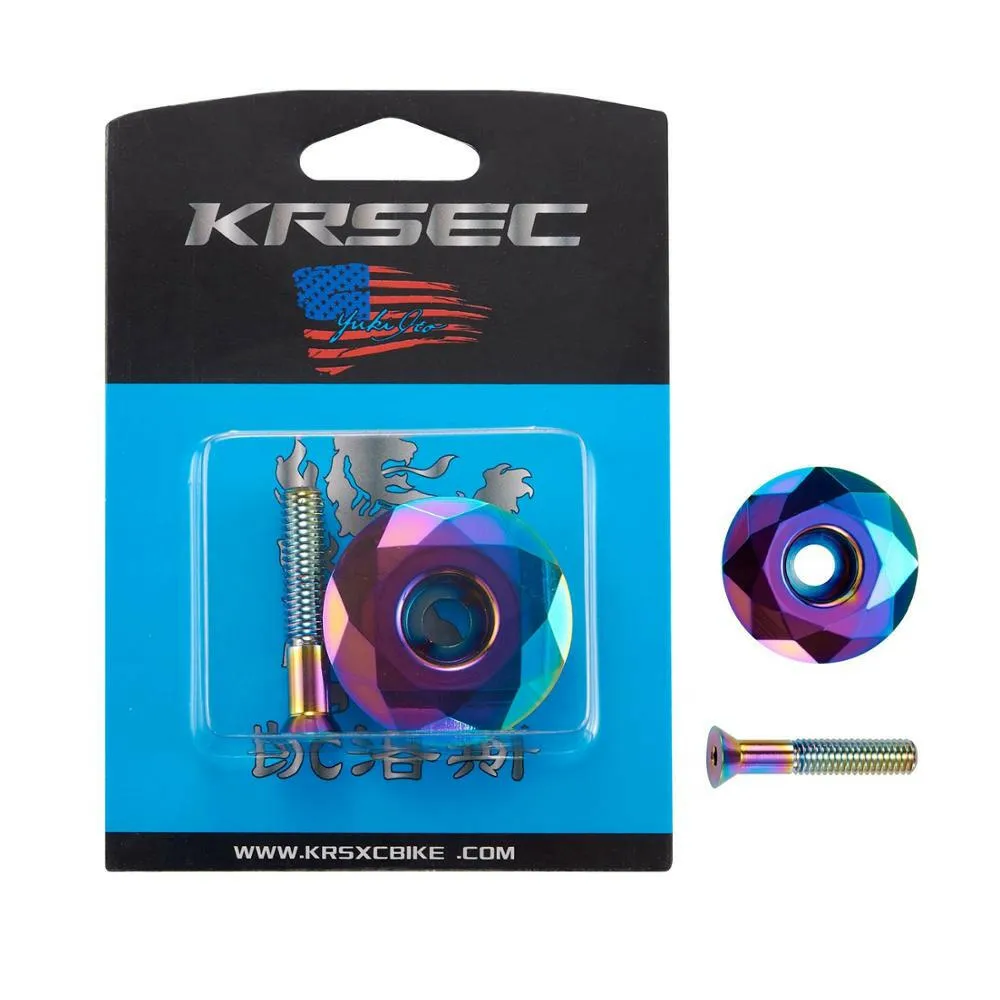 1pcs Mountain Bicycle Bowl Cover   Screw 3 colors Stem Top Cap Cover Headset Screws Bicycle Cycling Accessories Set