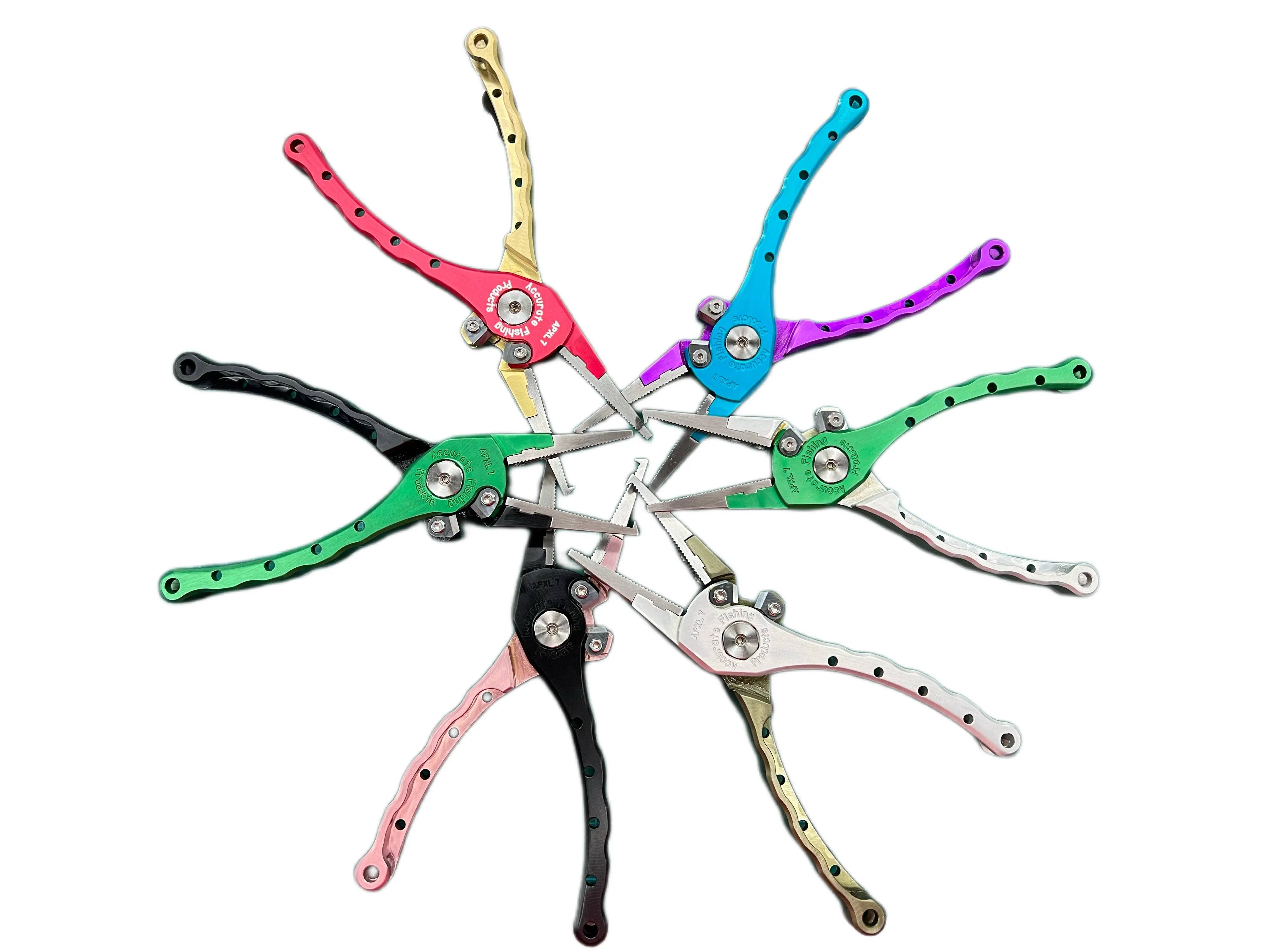 Accurate x AOF 7" Medium Split-Tip Piranha Pliers