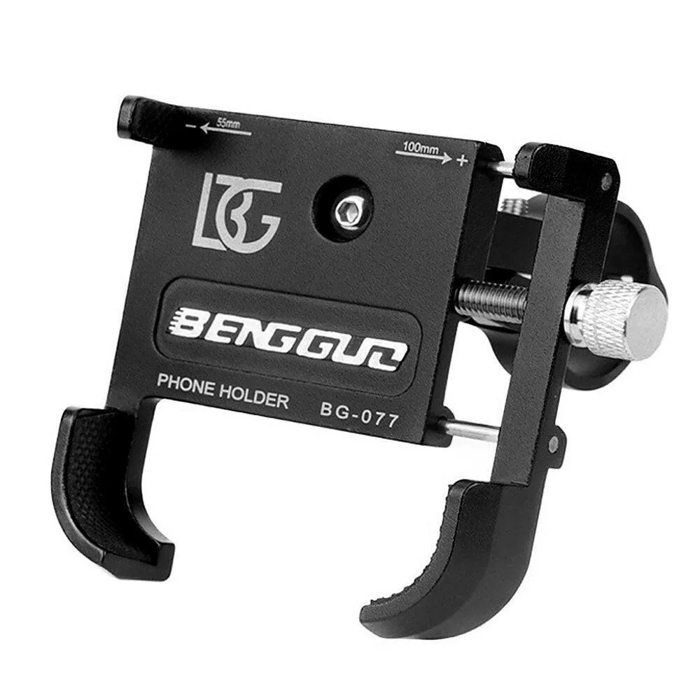 Aluminium Alloy Bicycle Mobile Phone Holder 360¡ã Rotation Adjustable Motorcycle Phone Mount for Mountain Bike Road Bicycle