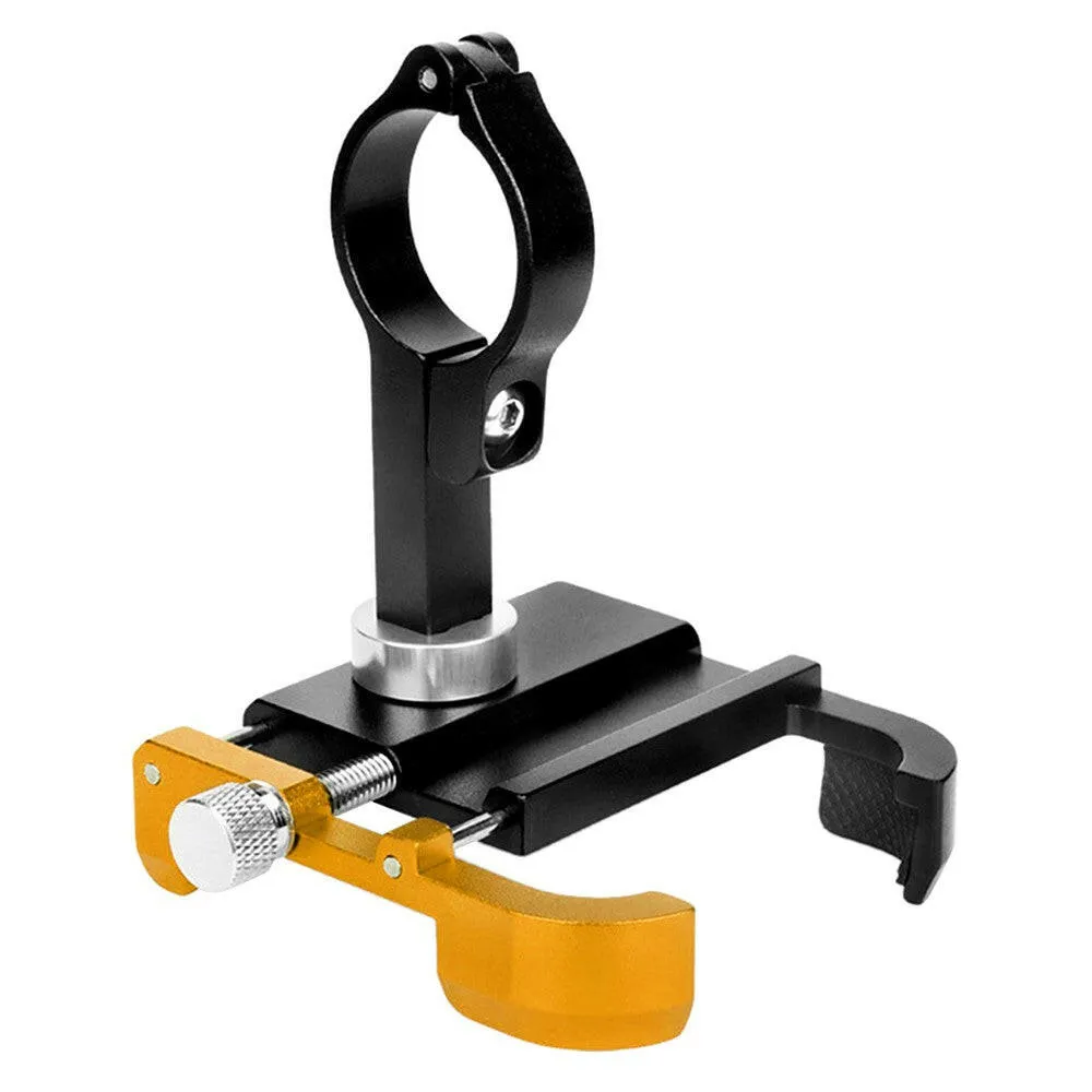 Aluminium Alloy Bicycle Mobile Phone Holder 360¡ã Rotation Adjustable Motorcycle Phone Mount for Mountain Bike Road Bicycle