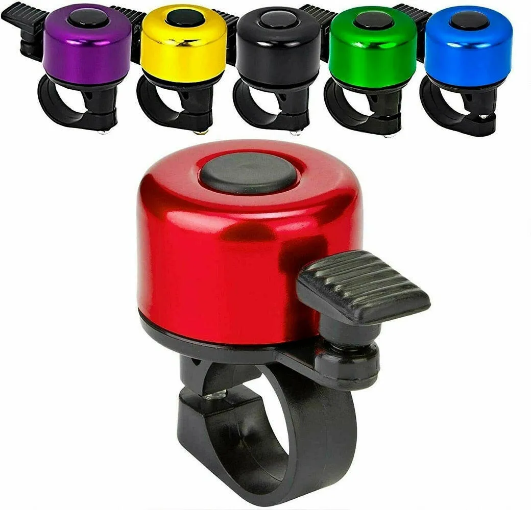 Bicycle Bell Horn Mountain Bike Color Aluminum Alloy Bicycle Bell Children's Kick Scooter Bicycle Small Bell Bicycle Accessories