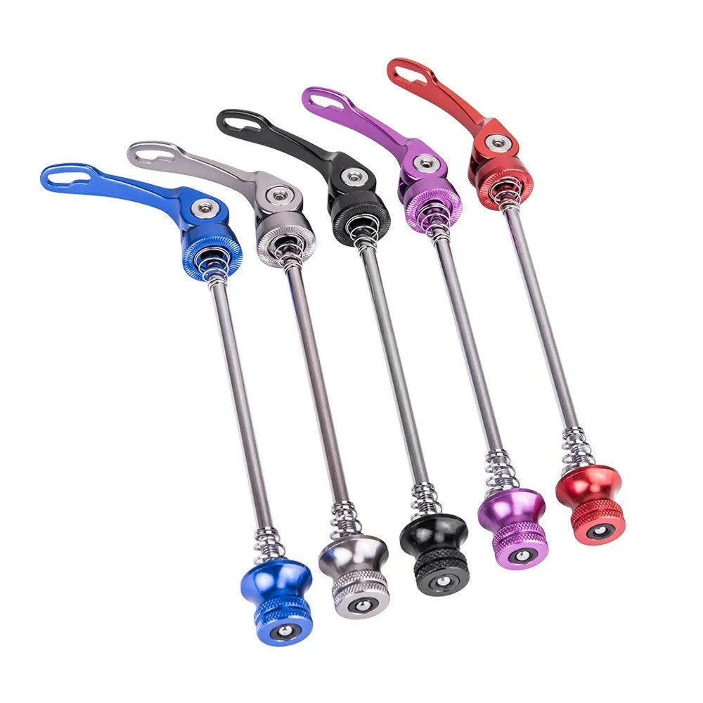 Bike Axle Quick Release Skewer Front Rear Bicycle Axle Wheel Hub for Mountain Bike Road Bicycle
