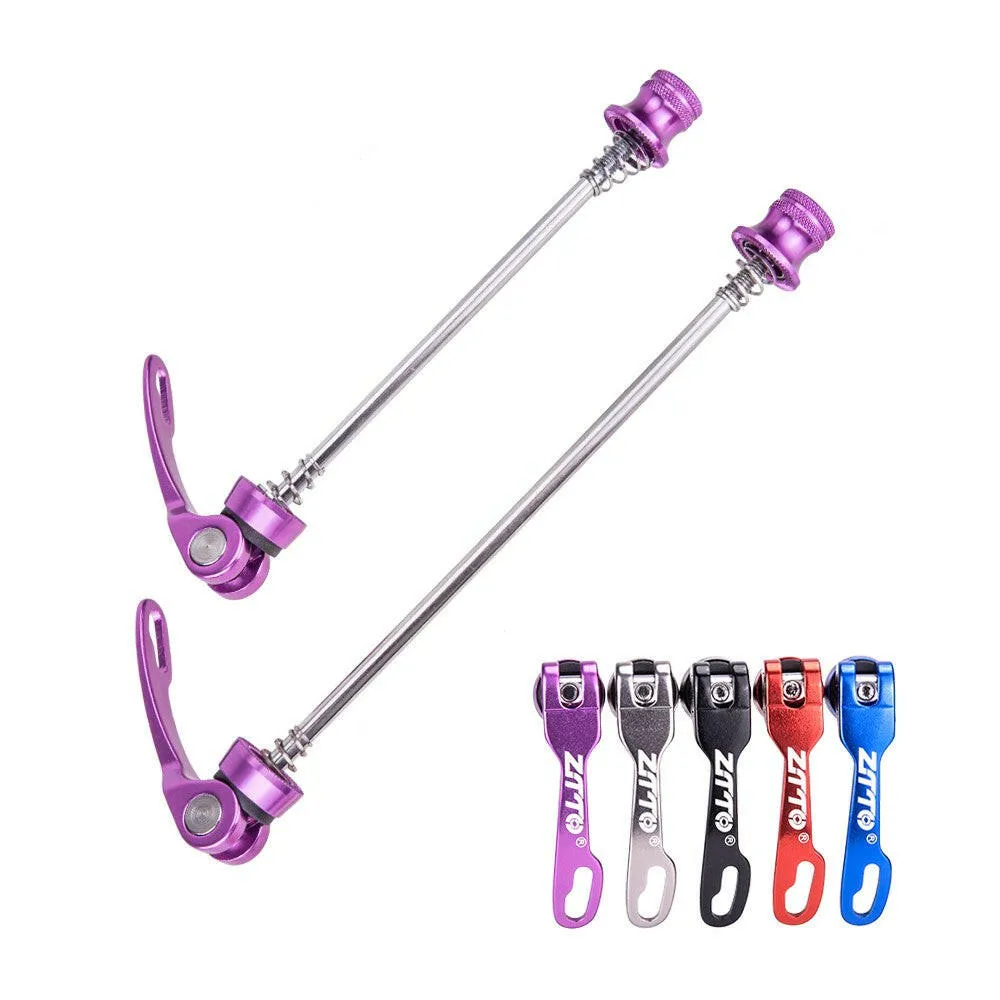 Bike Axle Quick Release Skewer Front Rear Bicycle Axle Wheel Hub for Mountain Bike Road Bicycle