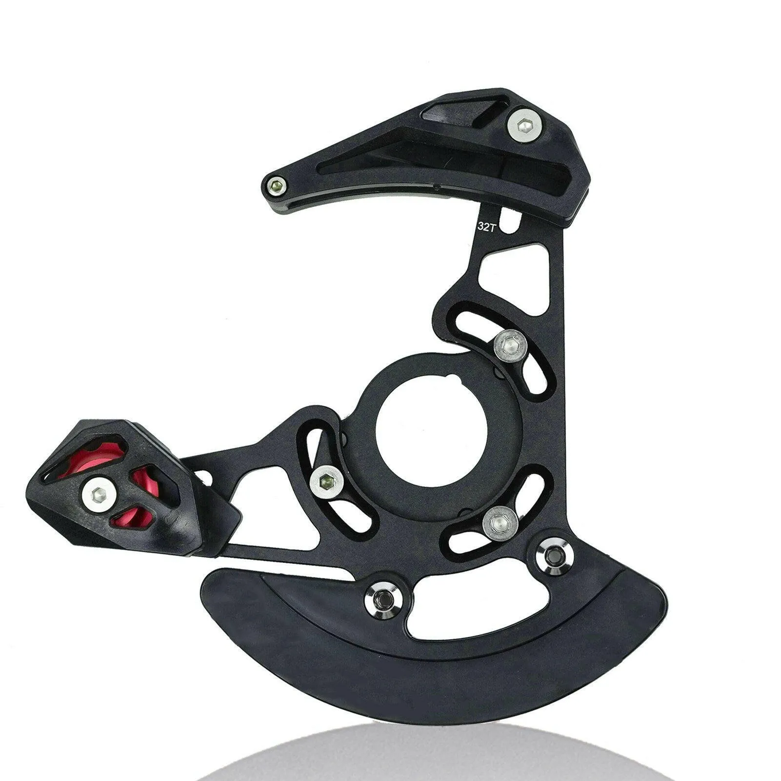 Bike Chain Guide 32-38T Single Disc 1X System Chain Guide for Mountain Bike Road Bicycle