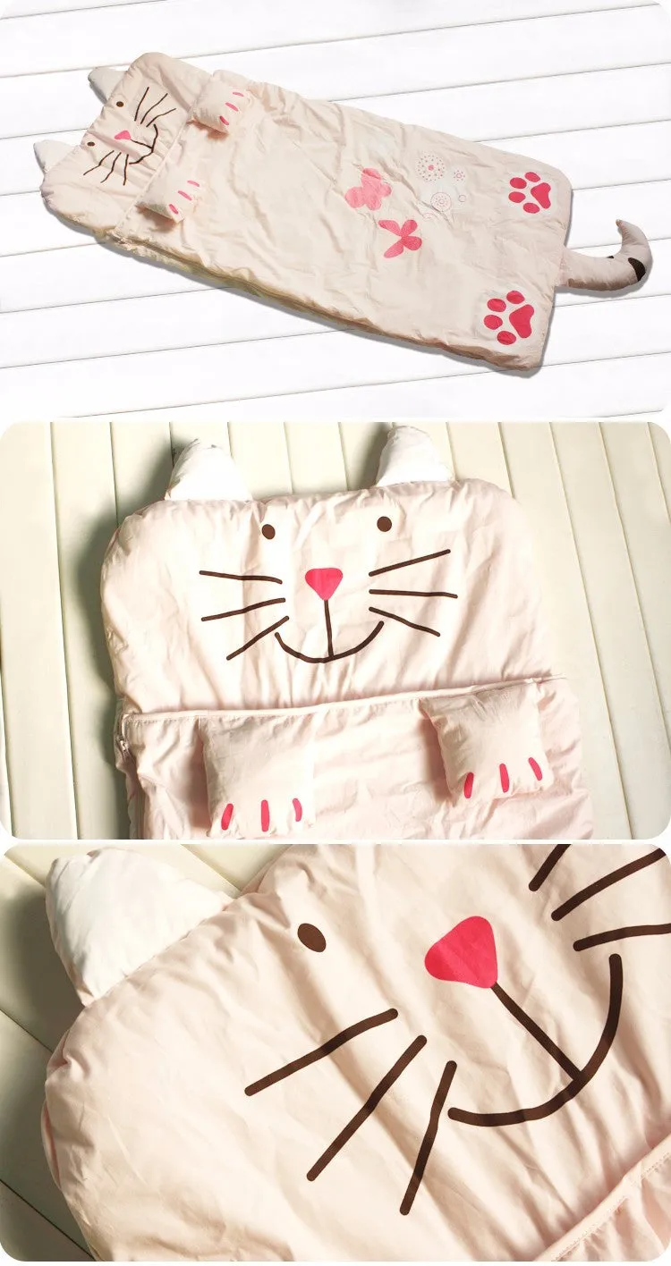 Cartoon Animals Children Sleeping Bag