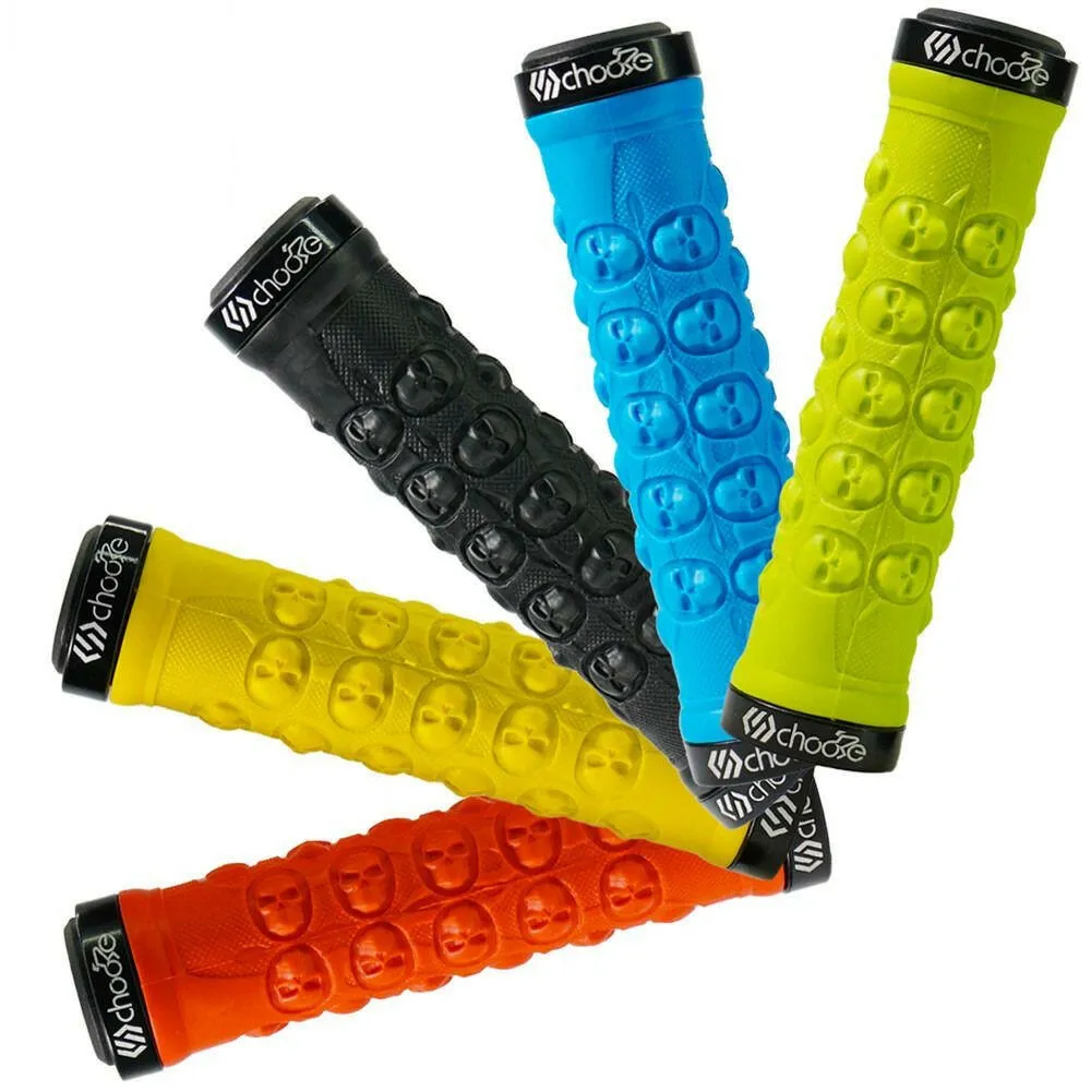 Chooee MTB Bike Lock On Grip 3D Rubber Mountain Road Foldable Bicycle Handlebar Grips