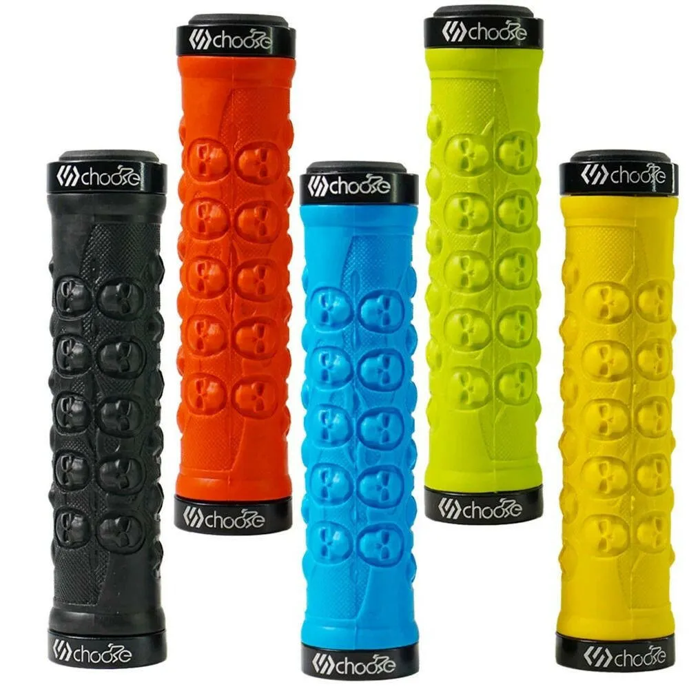 Chooee MTB Bike Lock On Grip 3D Rubber Mountain Road Foldable Bicycle Handlebar Grips
