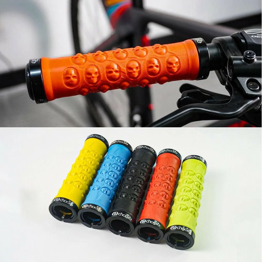 Chooee MTB Bike Lock On Grip 3D Rubber Mountain Road Foldable Bicycle Handlebar Grips