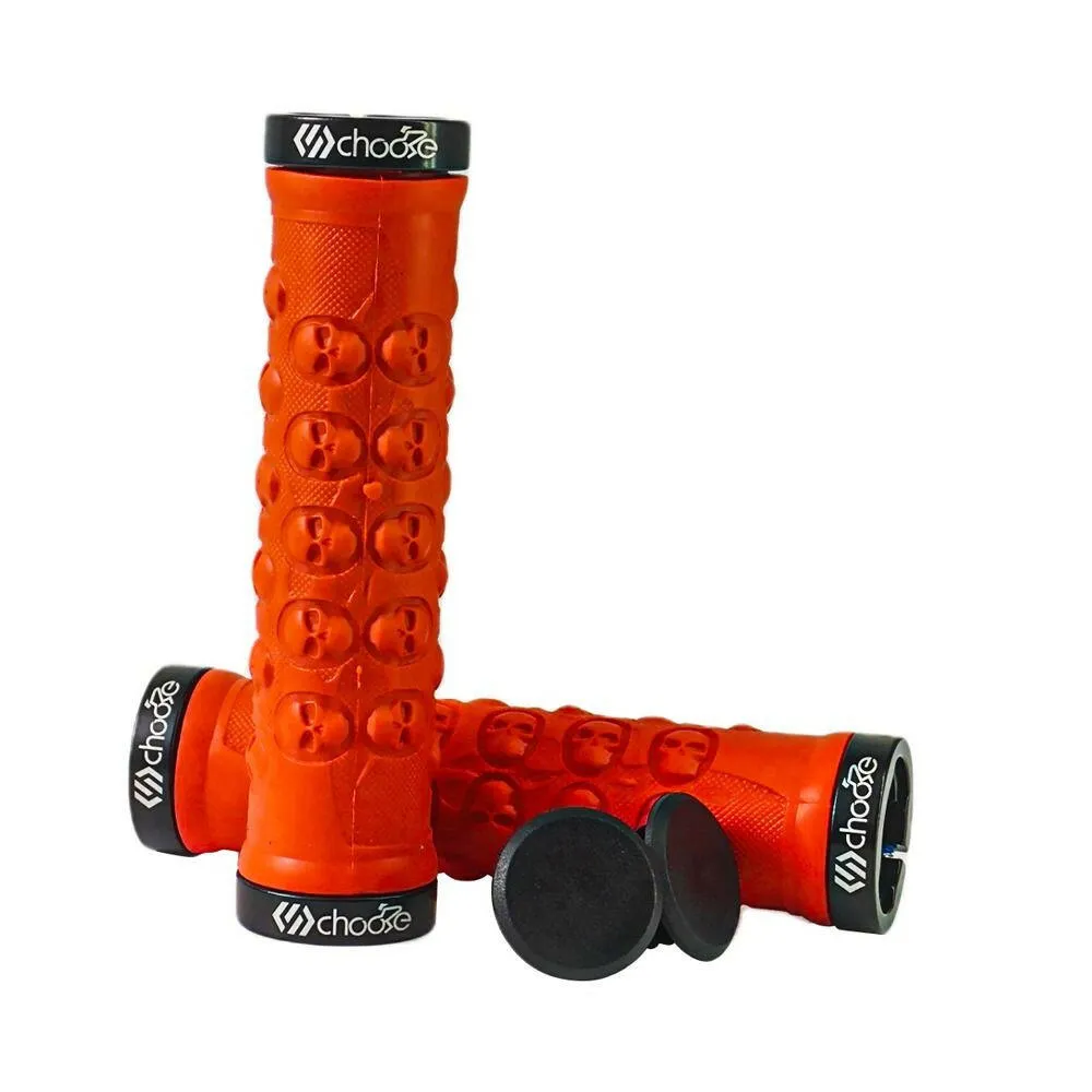 Chooee MTB Bike Lock On Grip 3D Rubber Mountain Road Foldable Bicycle Handlebar Grips