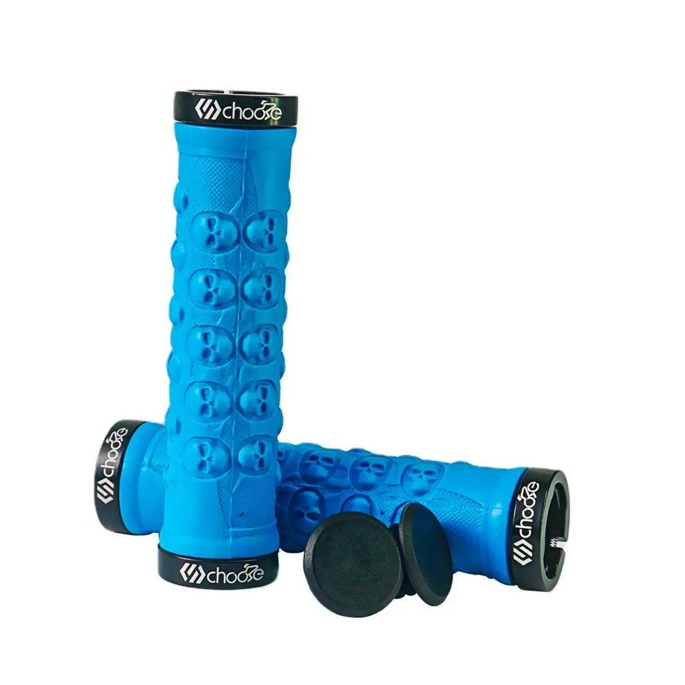 Chooee MTB Bike Lock On Grip 3D Rubber Mountain Road Foldable Bicycle Handlebar Grips