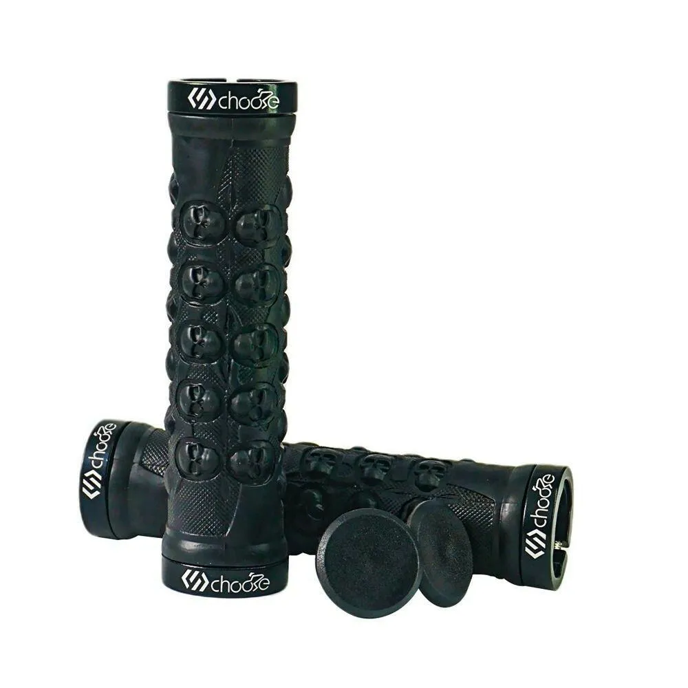Chooee MTB Bike Lock On Grip 3D Rubber Mountain Road Foldable Bicycle Handlebar Grips