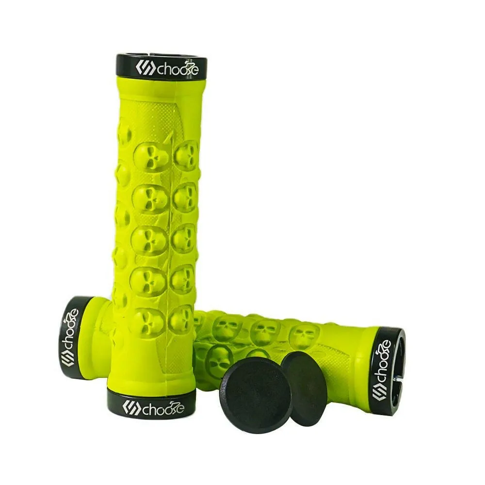 Chooee MTB Bike Lock On Grip 3D Rubber Mountain Road Foldable Bicycle Handlebar Grips