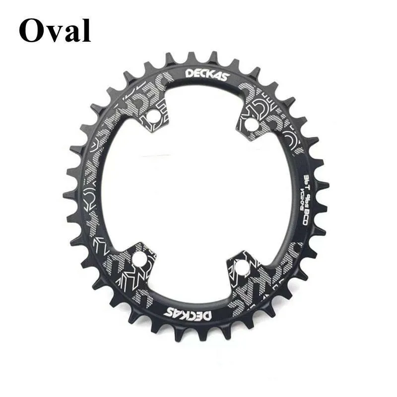 Deckas 96bcd Round Mountain bicycle Chainring BCD 96mm 32/34/36/38T Crown Plate Parts For M7000 M8000 M4100 M5100 bike crank