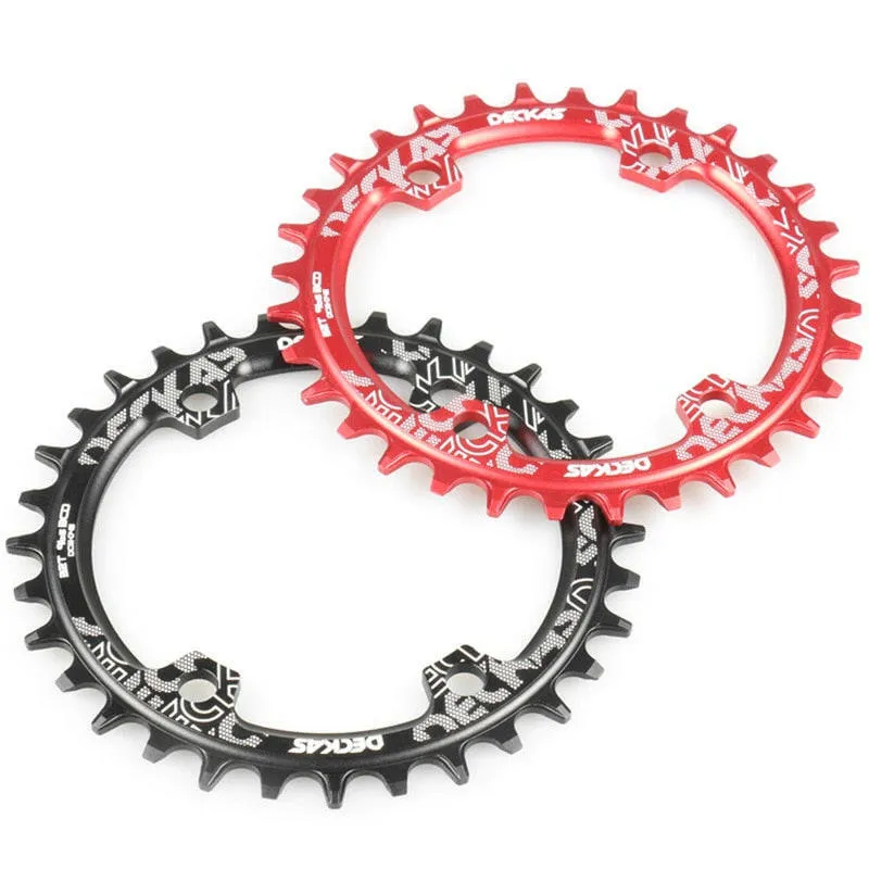 Deckas 96bcd Round Mountain bicycle Chainring BCD 96mm 32/34/36/38T Crown Plate Parts For M7000 M8000 M4100 M5100 bike crank