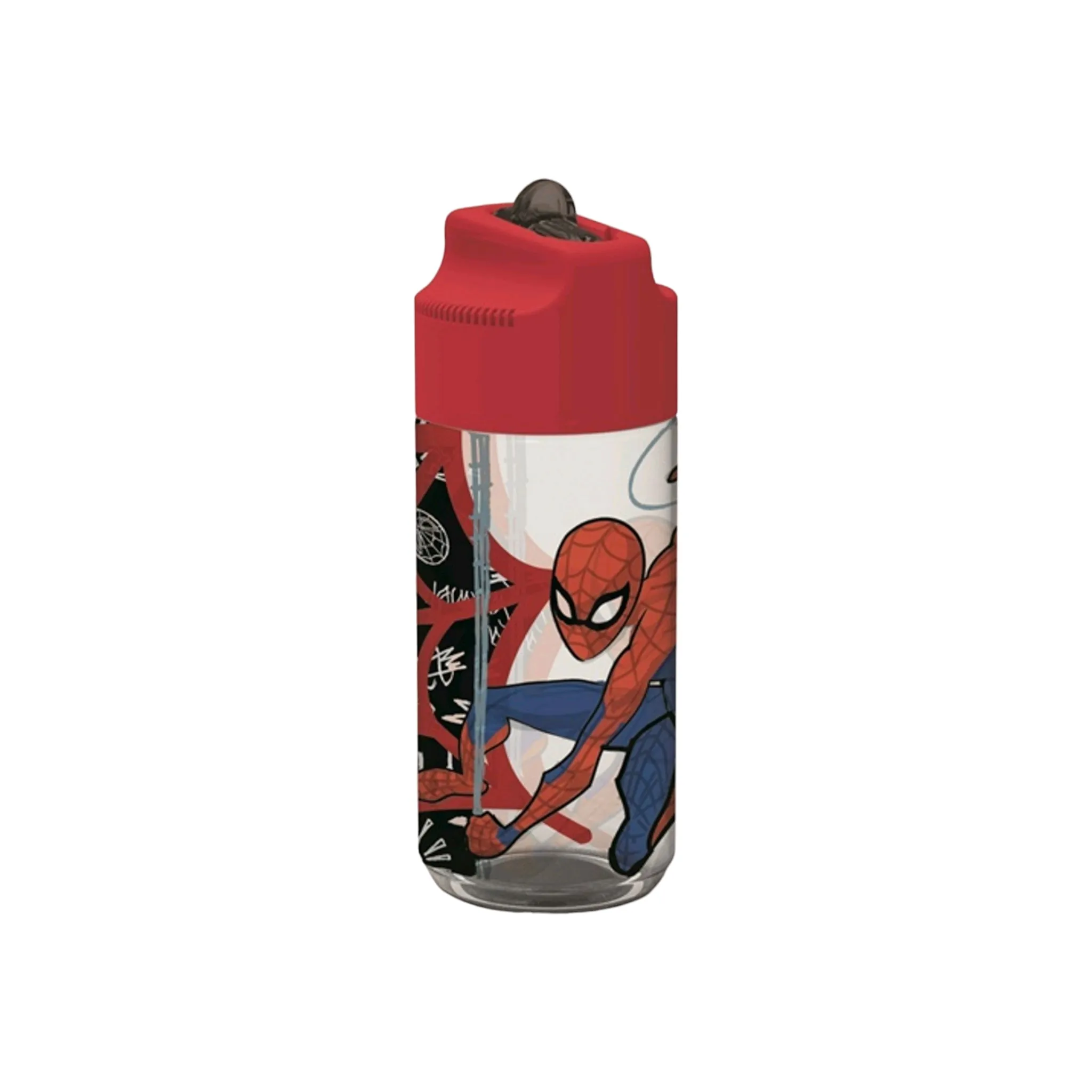 Disney Spiderman Tritan Water Bottle 430ml