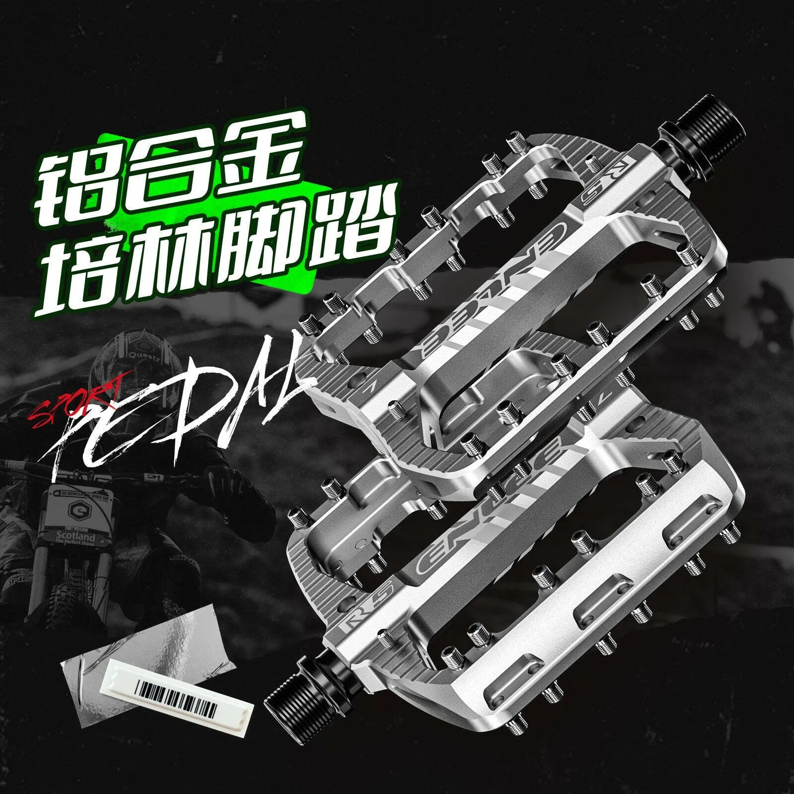ENLEE Bicycle Pedal Anti-slip Ultralight MTB Mountain Bike Pedal Sealed Bearings Pedals Bicycle Accessories Parts