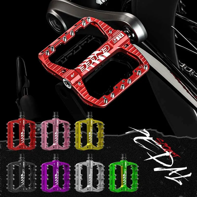 ENLEE Bicycle Pedal Anti-slip Ultralight MTB Mountain Bike Pedal Sealed Bearings Pedals Bicycle Accessories Parts
