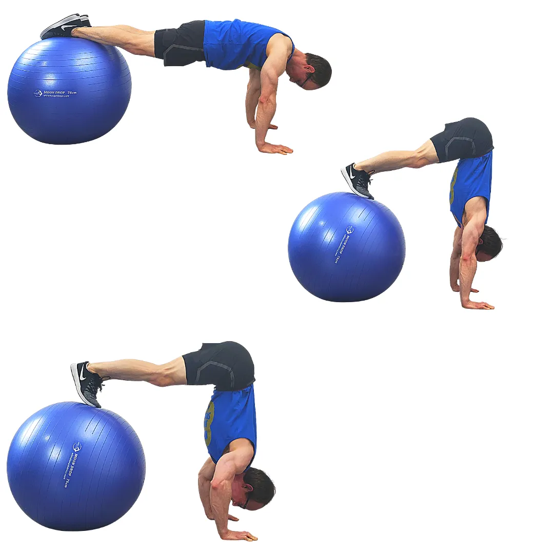 Exercise Ball | Anti-Burst Stability Balls- w/ foot pump (55/65/75cm)