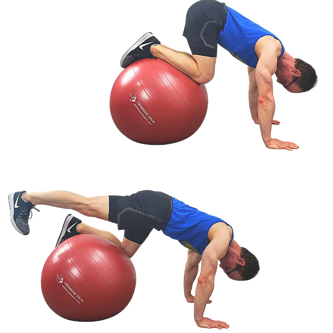 Exercise Ball | Anti-Burst Stability Balls- w/ foot pump (55/65/75cm)