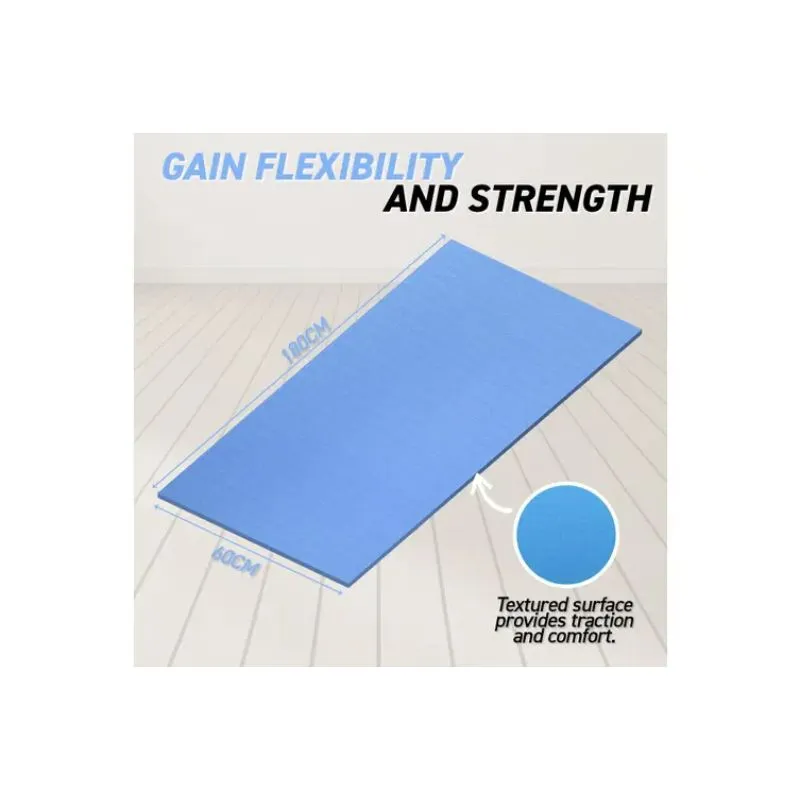 Exercise Yoga Mat - 180cm x 60cmx 0.5cm