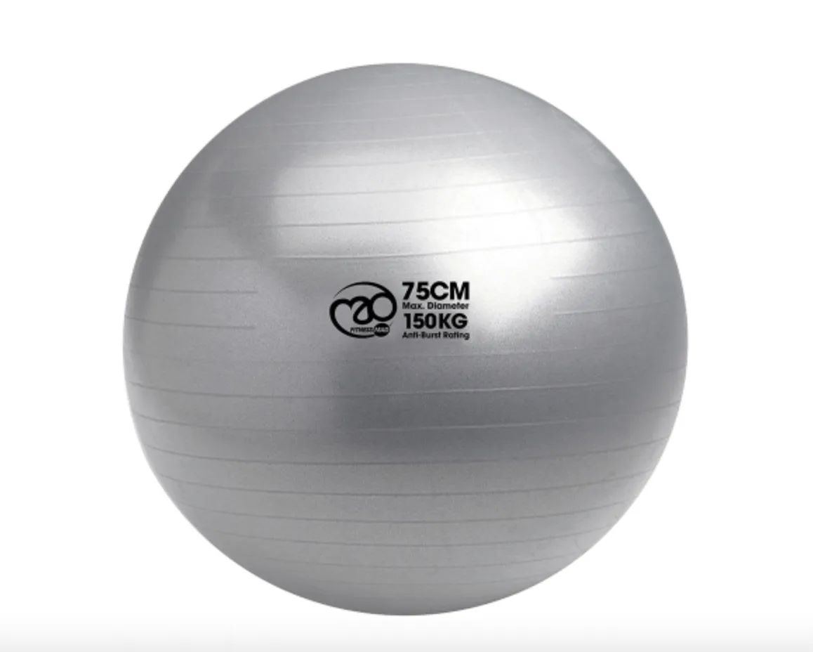 Fitness Mad Swiss Ball 75cm includes Hi-Speed Pump