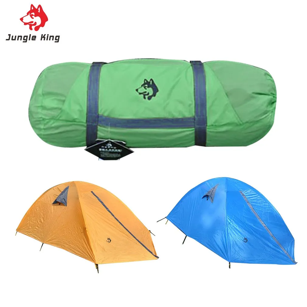 Glass Fiber Fiberglass Rod Camping Tent For Outdoor Travel Hiking Climbing Picnic Beach Tent Rainproof Windproof Waterproof