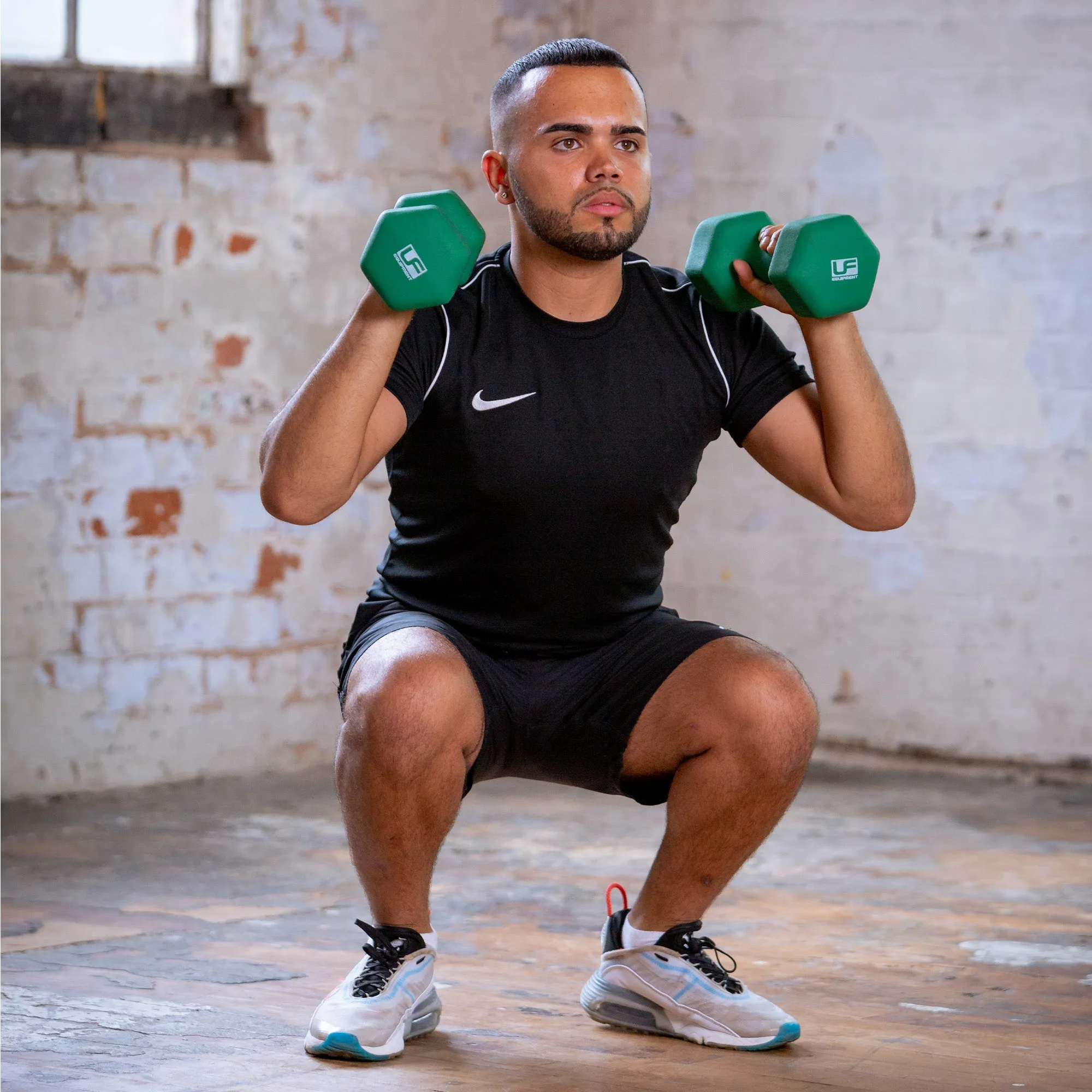 Hex Dumbells Neoprene Covered (2 x 8KG)