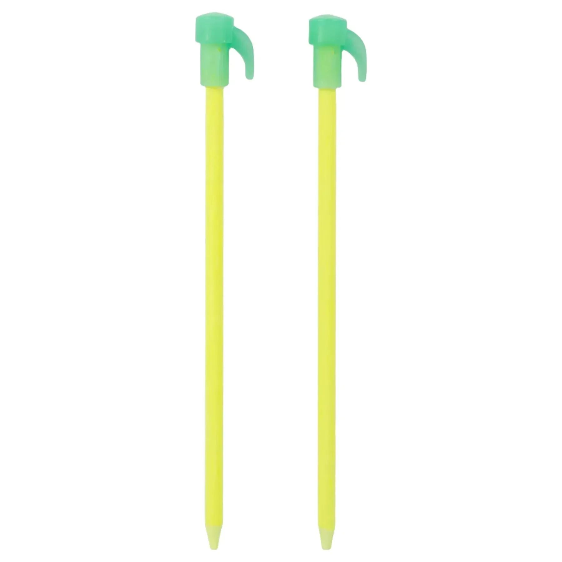 Highlander Fluorescent Tent Peg - 200mm - Pack of 6