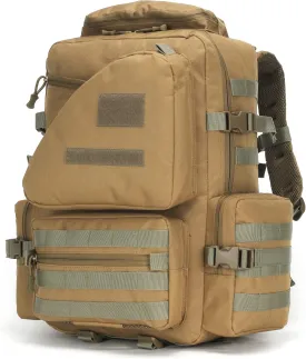 Hiking Trekking Rucksack Military Hiking Backpack 3 Day Molle Assault Pack Waterproof EDC Bag for Outdoor