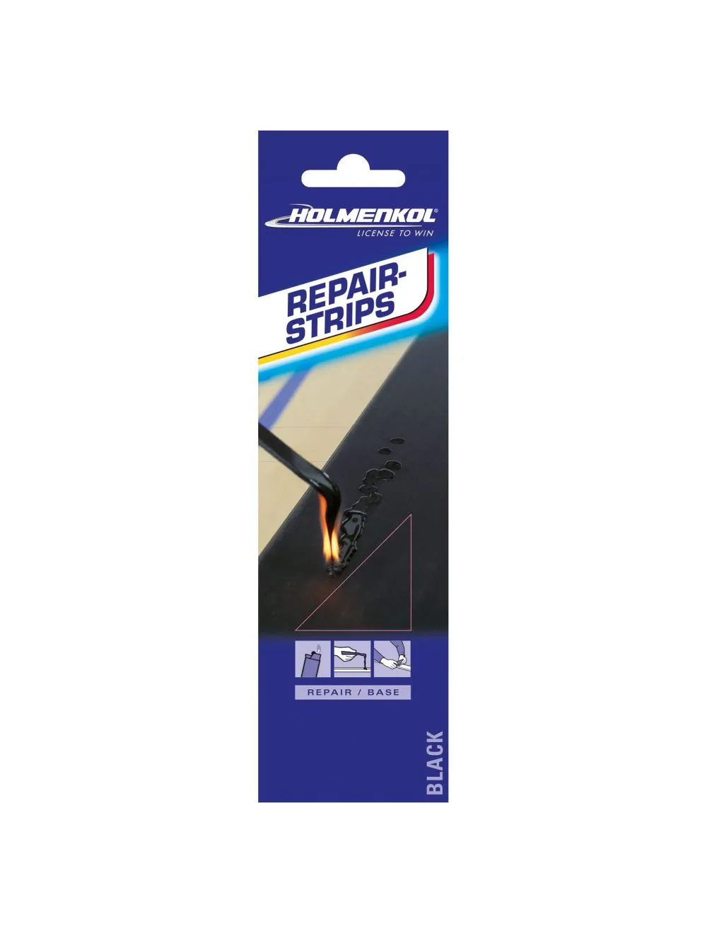 Holmenkol FX Repair Strips - Black, 5 count