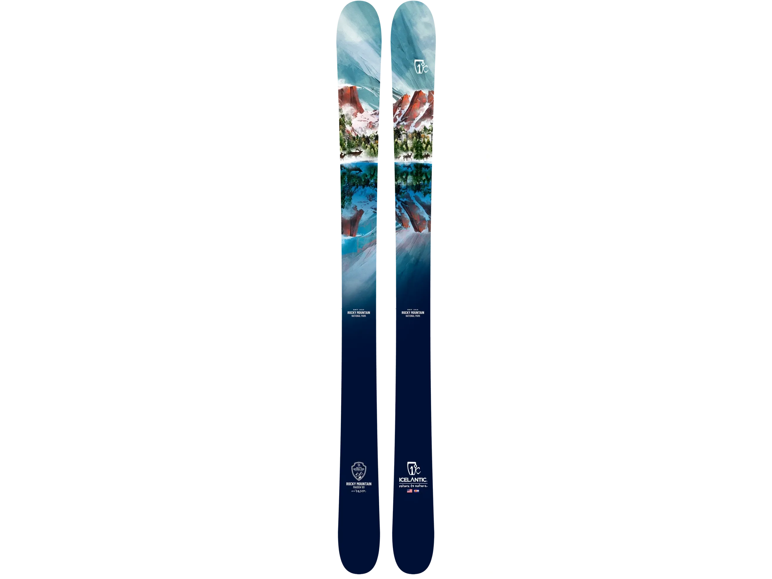 Icelantic Rocky Mountain Nomad 105 Skis 2025