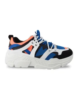 Javi Shoes - Blast - Royal And Orange