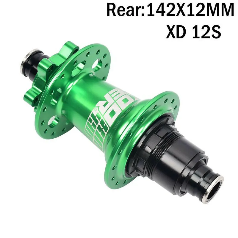 KOOZER Bicycle Hubs XM490 PRO 32 Hole Rear hub For Sram XX1 GX XD 12 Speed Disk Brake Mtb Bicycle Hub Parts 135x10MM 142x12MM