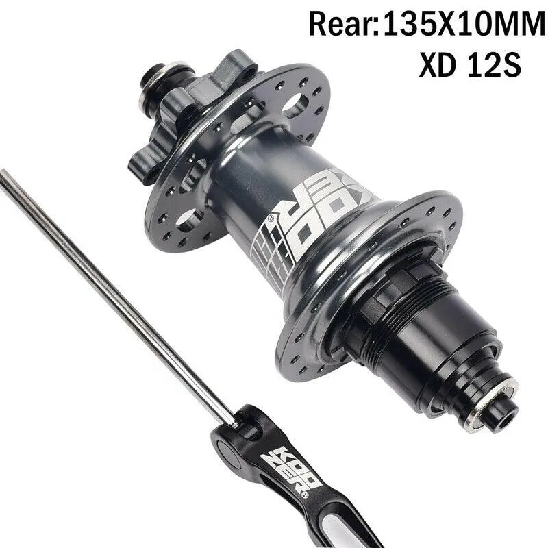 KOOZER Bicycle Hubs XM490 PRO 32 Hole Rear hub For Sram XX1 GX XD 12 Speed Disk Brake Mtb Bicycle Hub Parts 135x10MM 142x12MM
