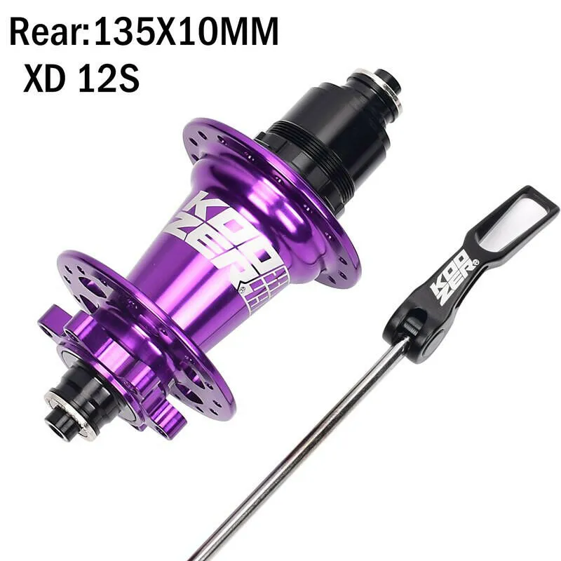 KOOZER Bicycle Hubs XM490 PRO 32 Hole Rear hub For Sram XX1 GX XD 12 Speed Disk Brake Mtb Bicycle Hub Parts 135x10MM 142x12MM
