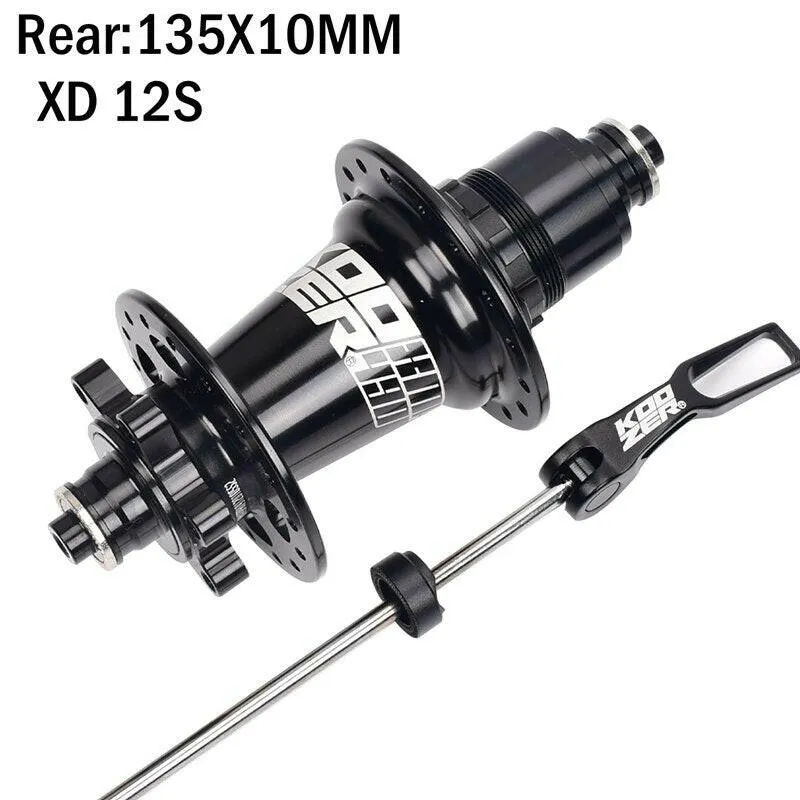 KOOZER Bicycle Hubs XM490 PRO 32 Hole Rear hub For Sram XX1 GX XD 12 Speed Disk Brake Mtb Bicycle Hub Parts 135x10MM 142x12MM