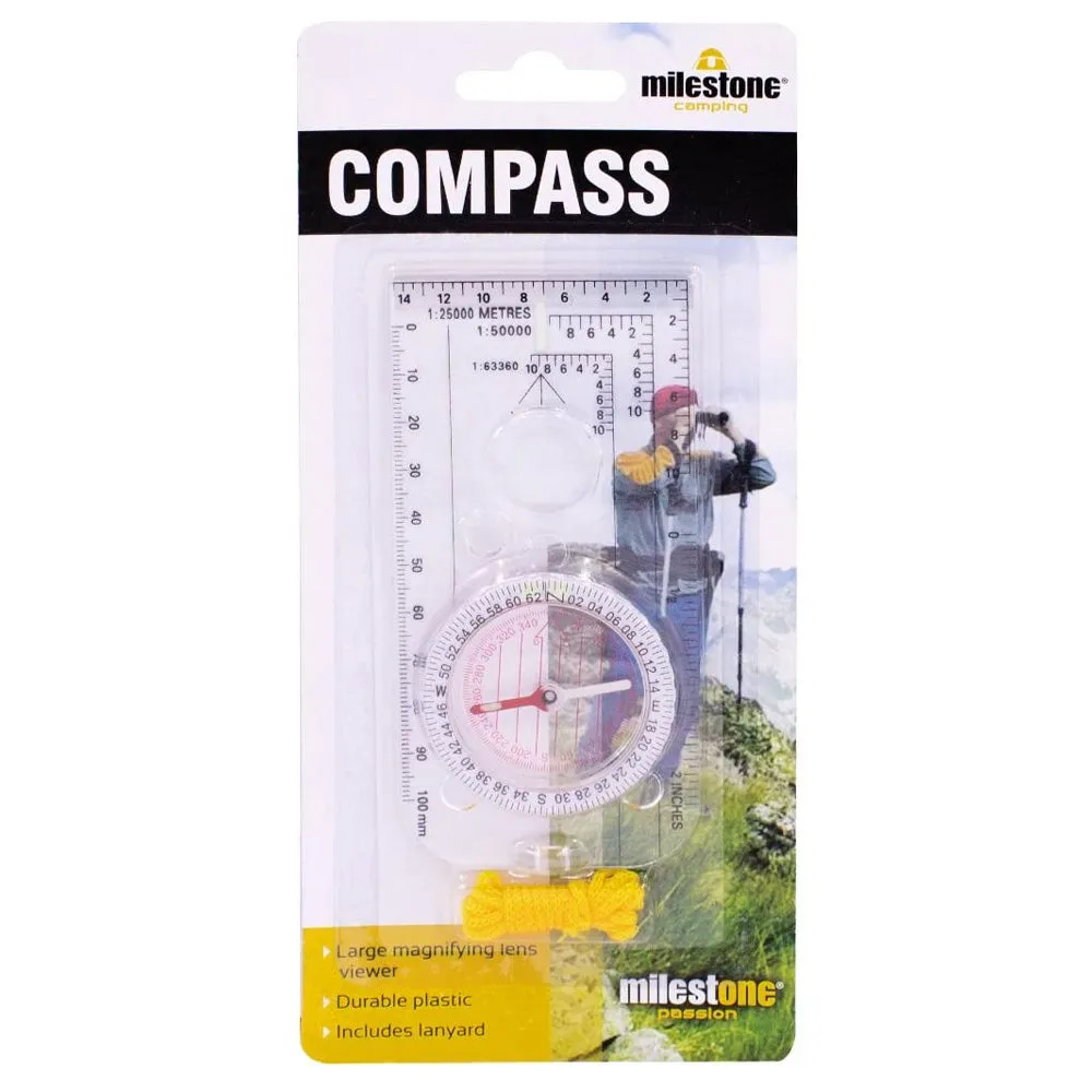 Milestone Compass With Lanyard