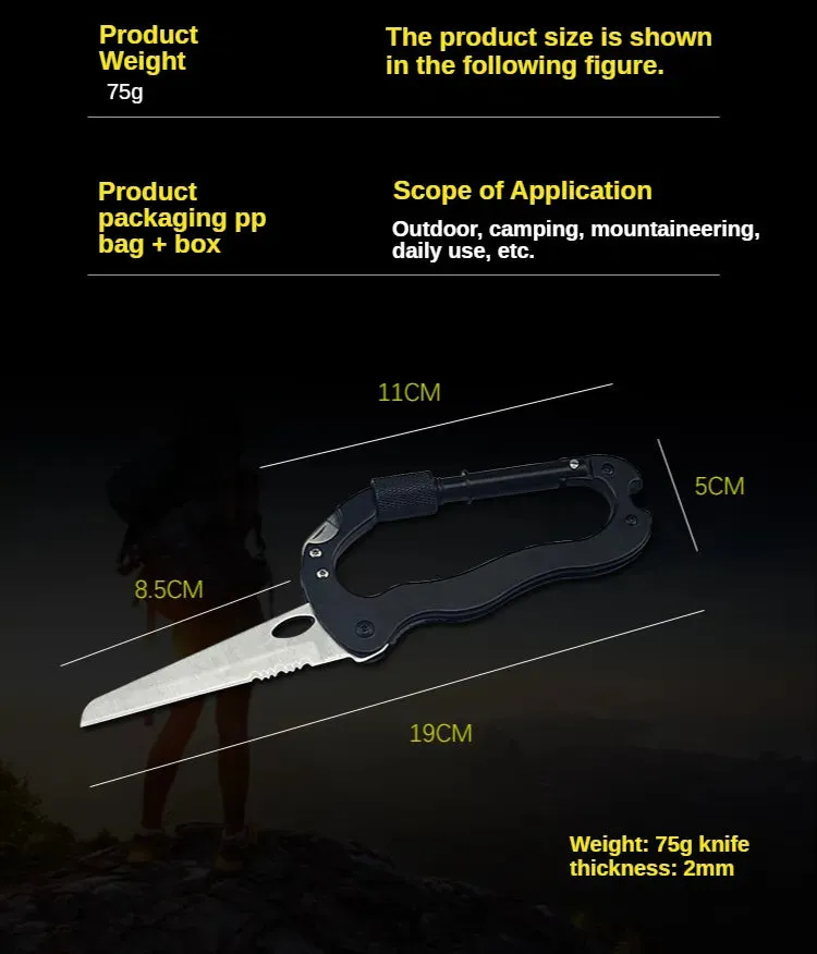 MINI KNIFE  Outdoor 5 in 1 Tool
