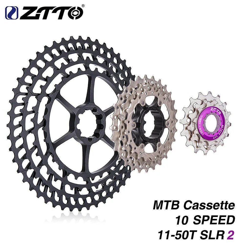 MTB 11 Speed Cassette 11-50T Wide Ratio Ultra Light 350g CNC Freewheel Mountain Bike Bicycle Parts