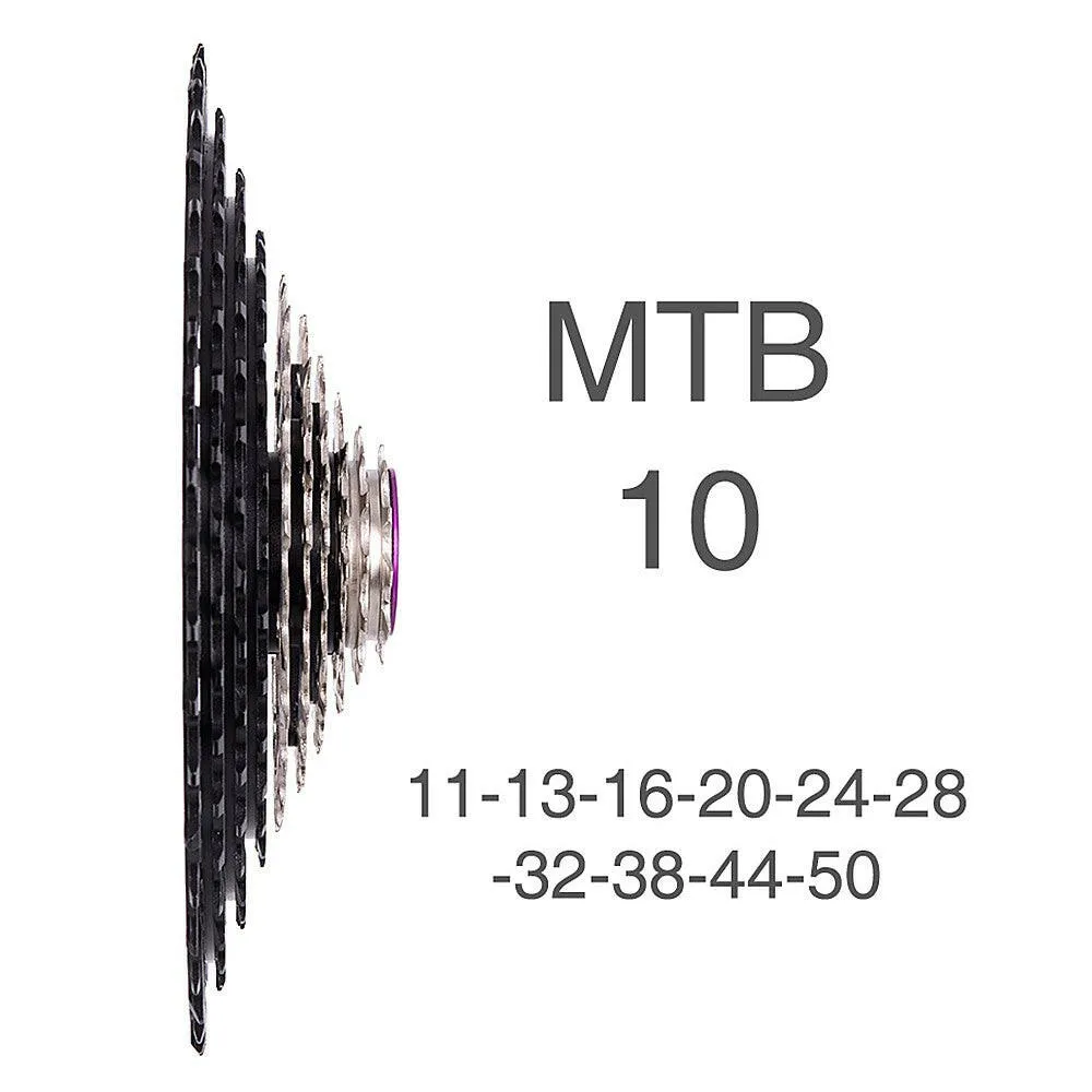 MTB 11 Speed Cassette 11-50T Wide Ratio Ultra Light 350g CNC Freewheel Mountain Bike Bicycle Parts
