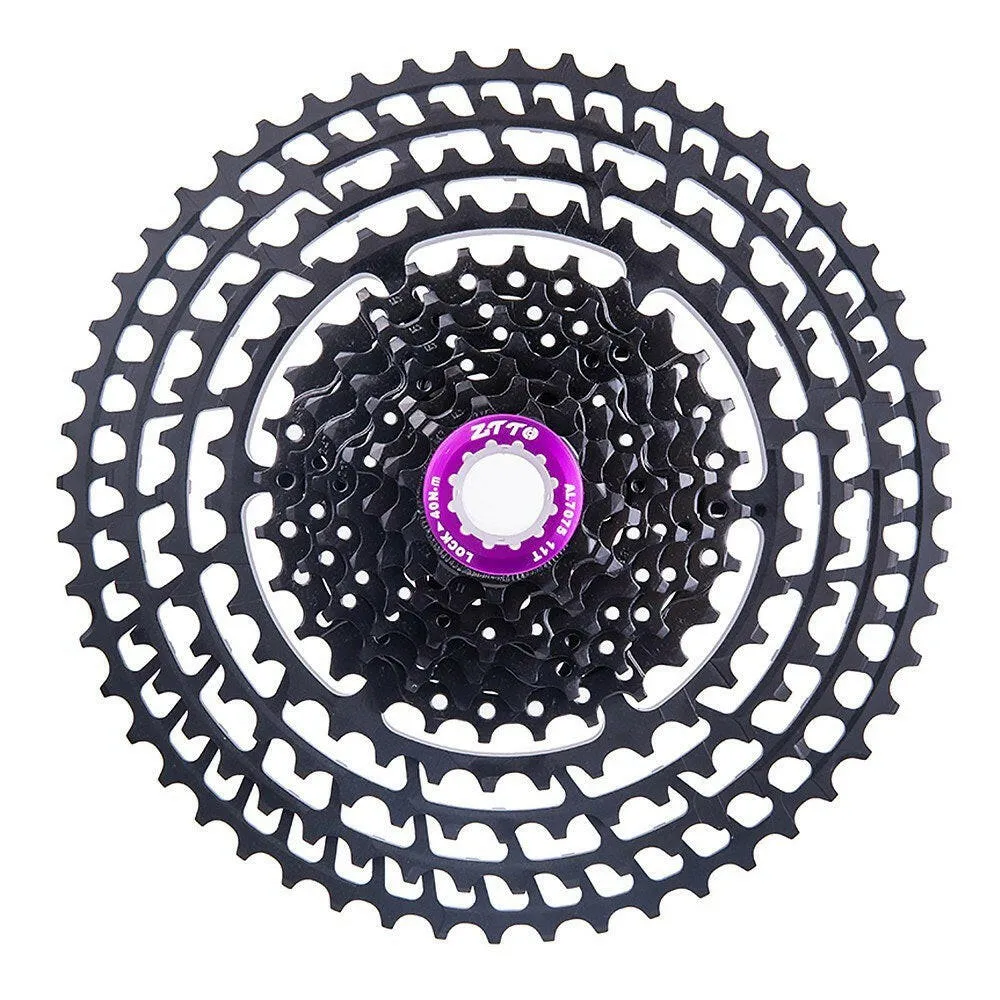 MTB 11 Speed Cassette 11-50T Wide Ratio Ultra Light 350g CNC Freewheel Mountain Bike Bicycle Parts