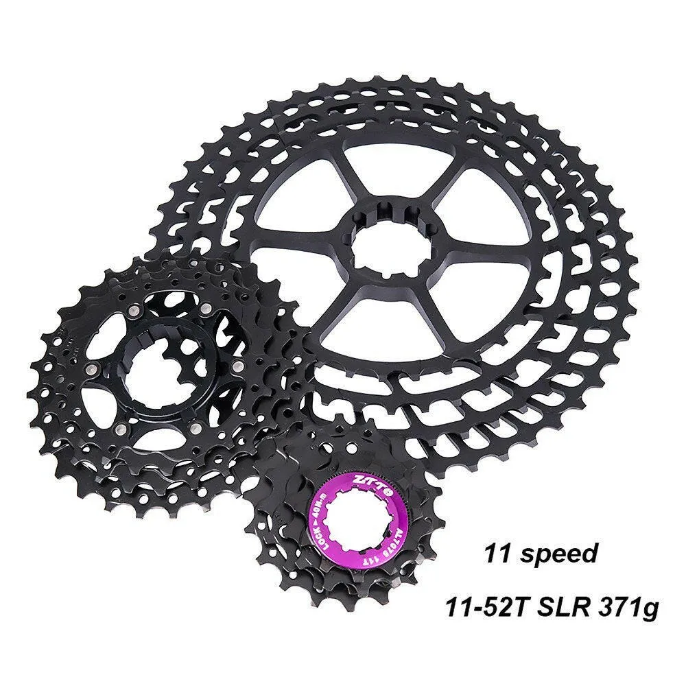 MTB 11 Speed Cassette 11-50T Wide Ratio Ultra Light 350g CNC Freewheel Mountain Bike Bicycle Parts