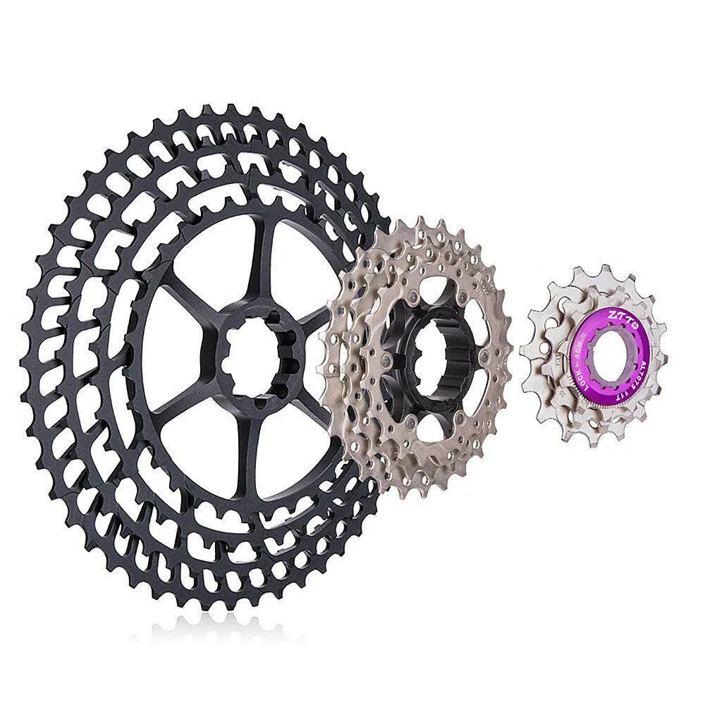 MTB 11 Speed Cassette 11-50T Wide Ratio Ultra Light 350g CNC Freewheel Mountain Bike Bicycle Parts