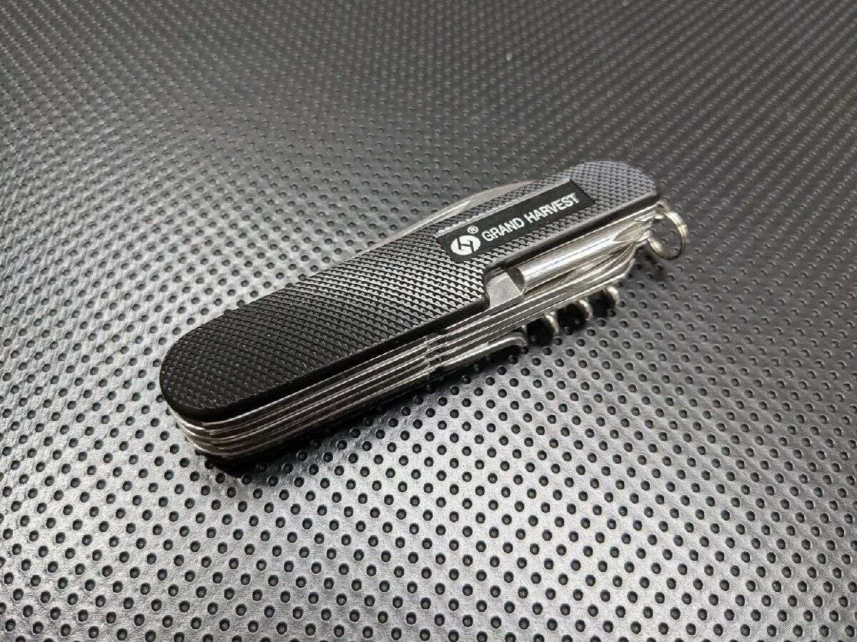 Multifunctional Outdoor Multi Tool 11 in 1 Knife Saw Scissors Stainless Steel AU