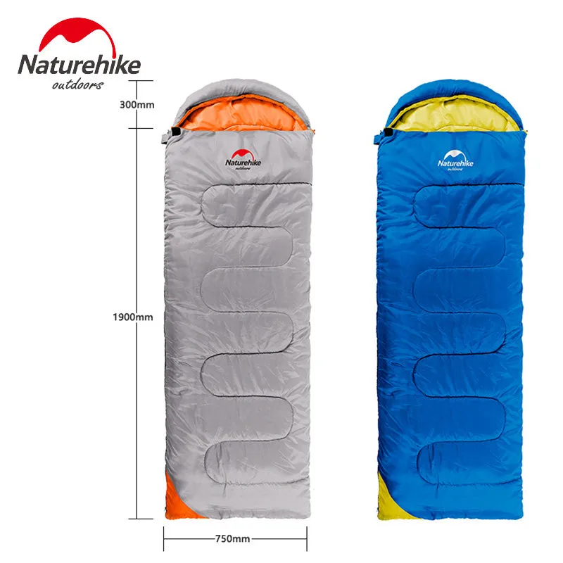 NatureHike Ultralight Cotton Envelope Camping Sleeping Bag