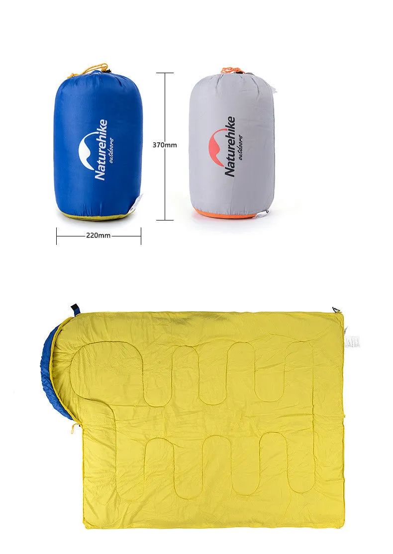 NatureHike Ultralight Cotton Envelope Camping Sleeping Bag