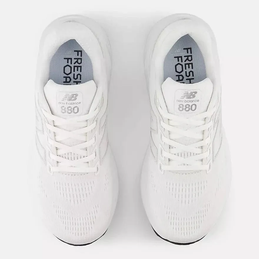 New Balance Women's 880v15 Running Shoes- White/ White