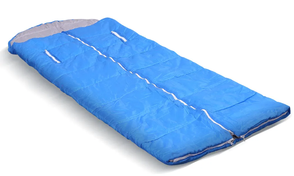 NNEDPE Adult Camping Hiking Envelope Sleeping Bag