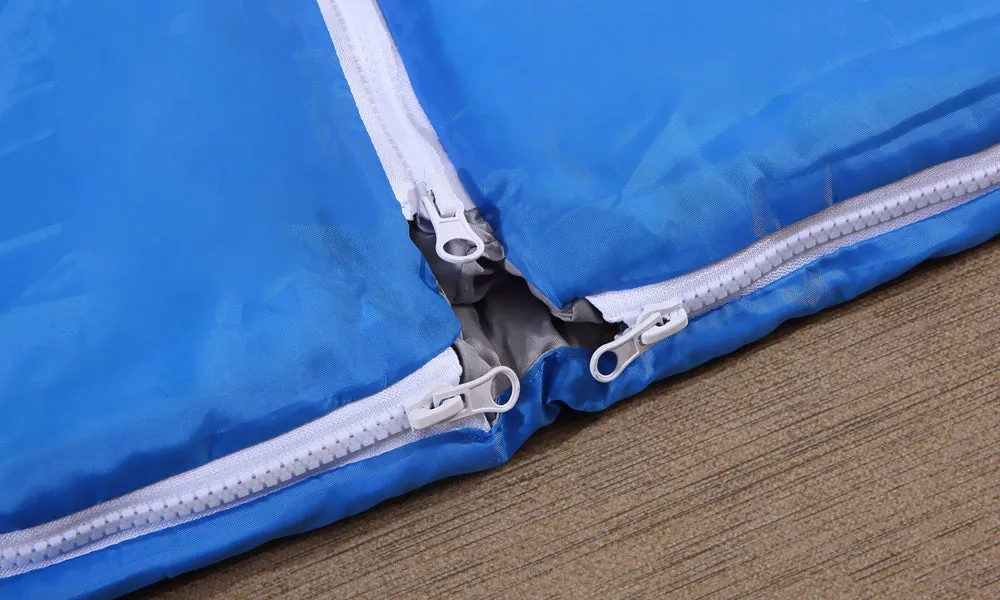 NNEDPE Adult Camping Hiking Envelope Sleeping Bag